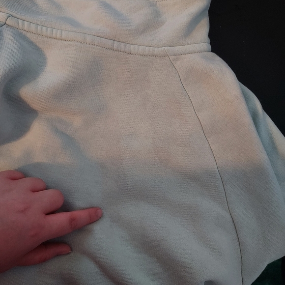 Nike Pullover Sweatshirt Womens Size Large Blue Long Sleeve 1/2 Zip Cowl Neck - Picture 12 of 16